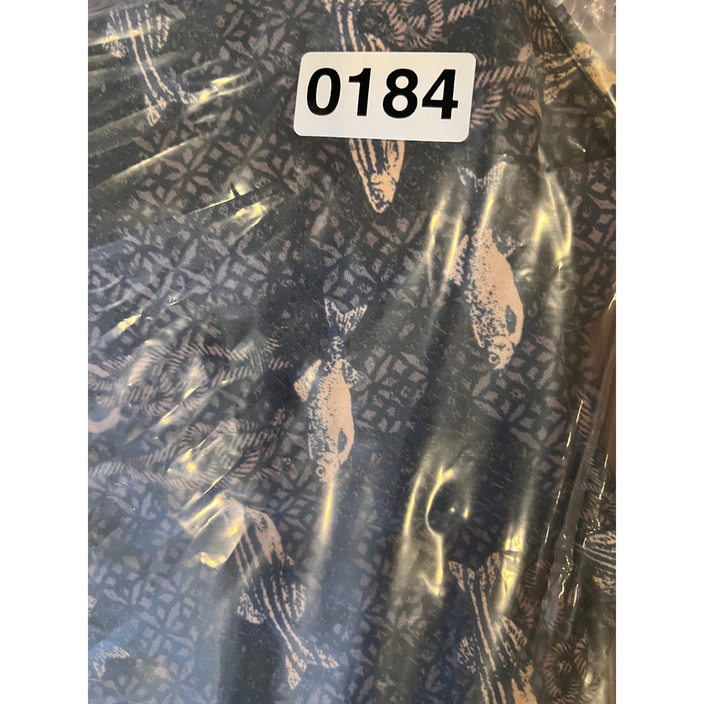 Fishermancore Mens 2XL Fish Print Cotton Short Sleeve Button Down Shirt - Picture 10 of 10